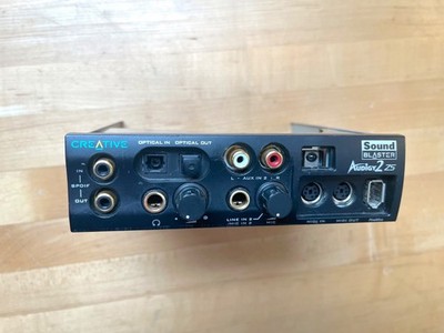 Creative Labs Sound Blaster Audigy 2 ZS Front Panel SB0250 | eBay