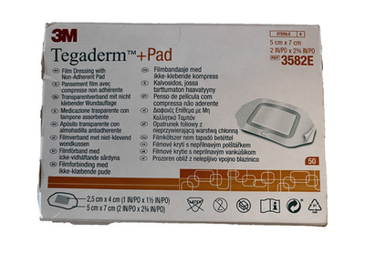 3M # 3582 (Box of 50) - Damaged box - expiry 07/2028