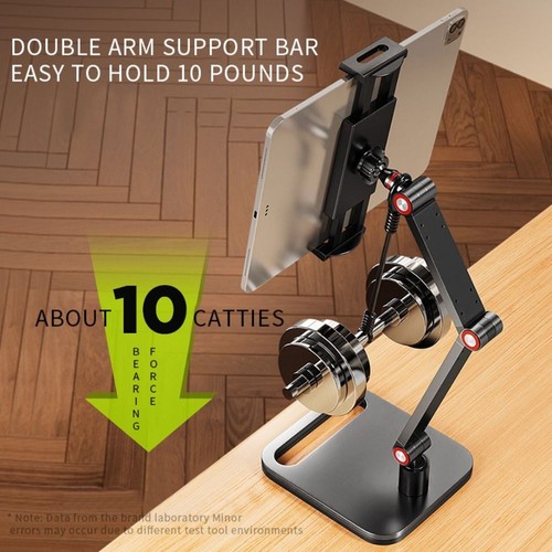 Adjustable Monitor Desk Holder Expandable Tablet Bracket for 12-17in - Photo 3/10
