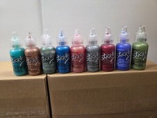 Tim Holtz Distress Oxide Refill Squeeze Bottle Ranger Paint Lot of 9
