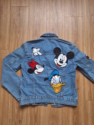 Zara Jeansjacke Mickey Mouse Gr. XS Mini Maus Jacke neu