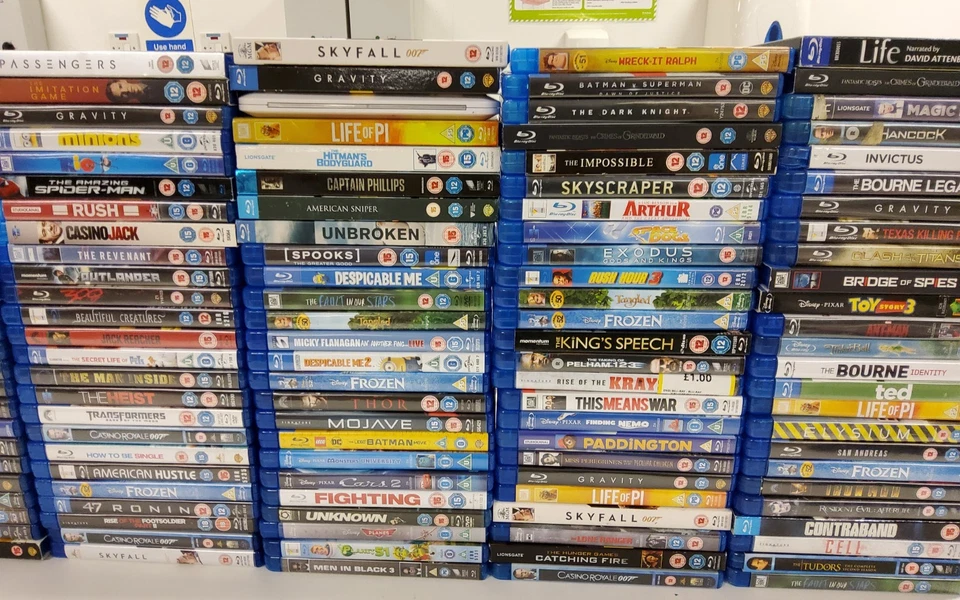 121 x Bluray JobLot - HarryPotter Matrix Deadpool2 SuperBad 6 - Image 3 of 4