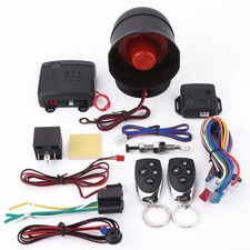 Car Alarm Remote Universal Car Alarm Security System Keyless Entry with 2 Remote