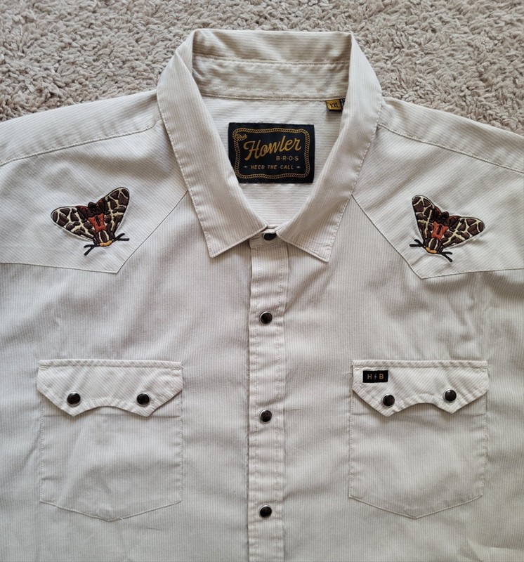Howler Brothers Tiger Moth Crosscut Deluxe Snap Shirt
