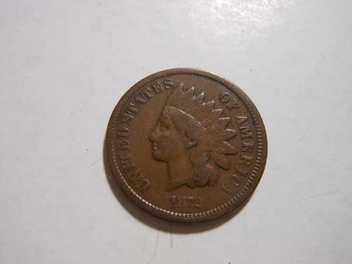 1872 Indian Cent VG-F