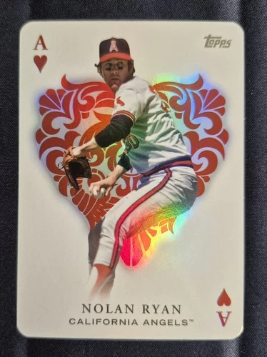 Nolan Ryan All Aces Ace Of Hearts Card 2023 Topps MLB Angels # AA-51