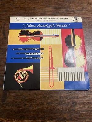 Harriet Cohen Piano Debussy 7  Vinyl Record Clair de Lune Cathédrale Engloutie