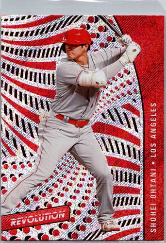 2021 Panini Chronicles #13 Shohei Ohtani Revolution Fractal