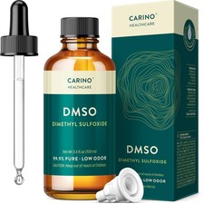 DMSO 99.9 Pharmaceutical Grade Dimethyl Sulfoxide Amber Bottle with Pipette