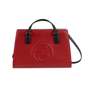 Sac bandoulière fourre tout Gucci Soho poignée supérieure 431571 119950434