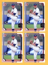 MATT WITHROW Lot of (4) 2015 Bowman Draft Rookie Cards RC #36