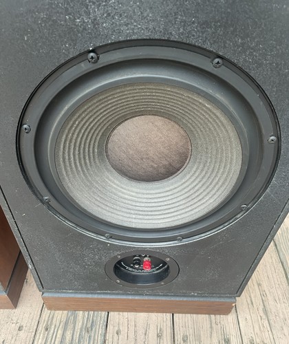 Paire d'enceintes vintage KLIPSCH KG4 L&R numéros de série assortis bois TAILLE 29x11 - Photo 9/13