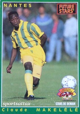 1 Carte Panini Card Football 1994 Claude Makelele Fc Nantes Football Trading Cards Collectables Art Sports Trading Cards Accessories