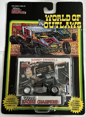 Racing Champions #1 Sammy Swindell 1993 World of Outlaws TMC Guerte Engines