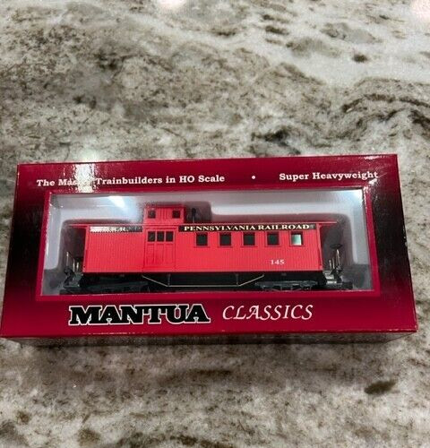Coches de carga Mantua Classics vintage de madera 725009 Pennsy Caboose largos NUEVO | Zustand: New
