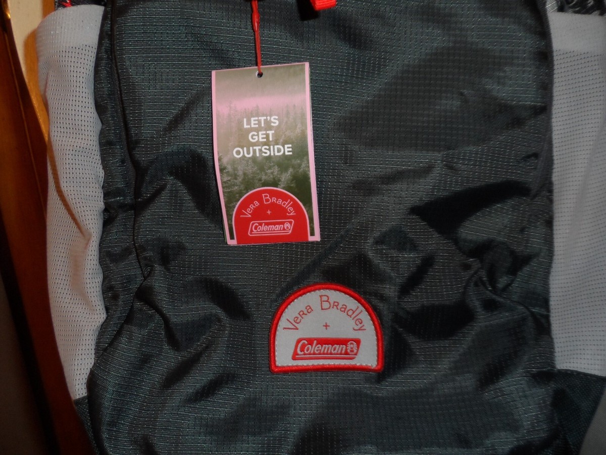 Vera Bradley + Coleman Large Daypack 22L Hydration Outdoor 