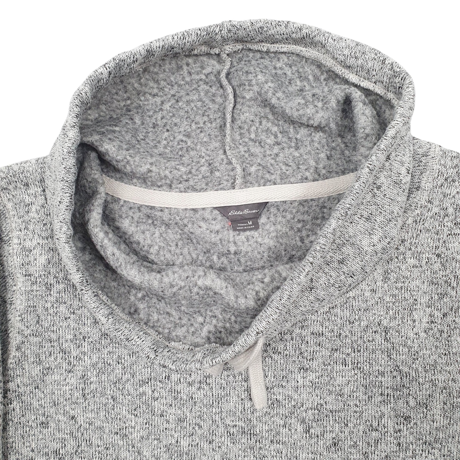 EDDIE BAUER Turtle Neck Polyester Fleece Jumper Womens M image 2