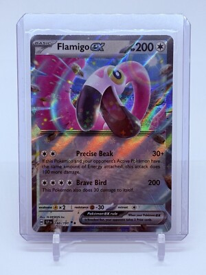 flamingo pokemon card value - Flamigo 227/193 - Paldea Evolved - Illustration Rare Colorless / 120 / Basic Attack 1 Pokmon TCG: Flamigo EX 160/191