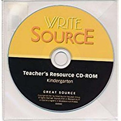 Write Source: Resource CD Grade K 2007 by Great Source: New Audiobook ...