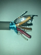 Alpha 5440/4  4 Conductor 16 Ga. Stranded Shielded      86 ft. spool