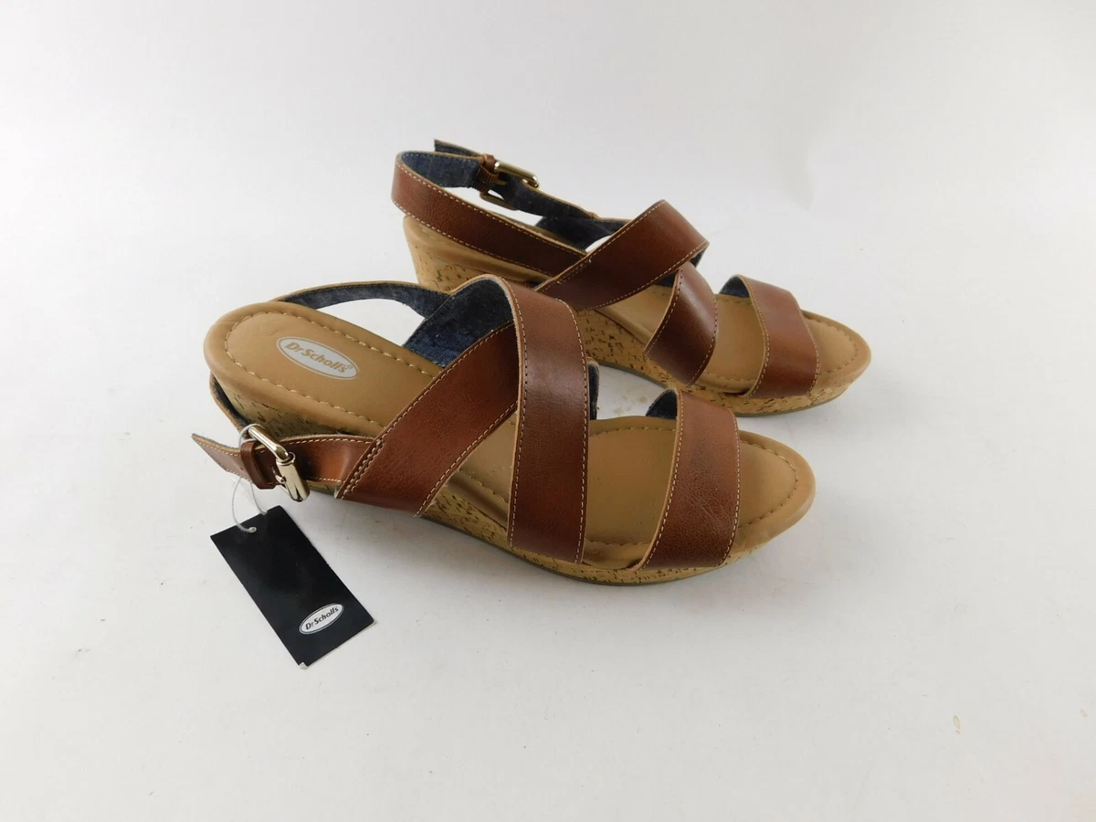 Dr scholl's hotsell leather comfort sandals