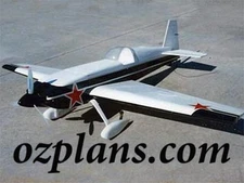 Staudacher S-300 3D Aerobatic 53" WS PRINTED RC AIRPLANE MODEL PLANS TEMPLATES