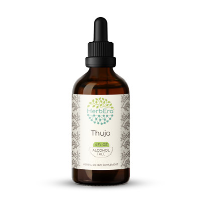 HerbEra Thuja Alcohol-FREE Tincture Wildcrafted (Thuja plicata)