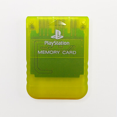 Sony PlayStation 1 Memory Card PS1 PS2 Genuine Official SCPH-1020