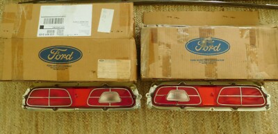 1975 1976 Mercury Tail Lights FOMOCO 75 CT D54Y-13404/5-B LH RH Comet GT Rear