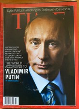 Time Magazine 2014 Vladimir Putin The World According To Russia Cult Of Assad