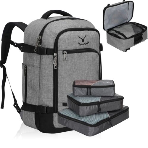 "Mochila de viaje 40L para hombre y mujer maleta aprobada en vuelo 20""" - Imagen 40 de 41
