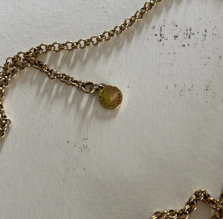 Collar cadena dorado Marc Jacobs Foto 4 de 4