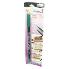 Uchida 1122-C-103 Marvy Le Plume II WaterColor Marker, Evergreen