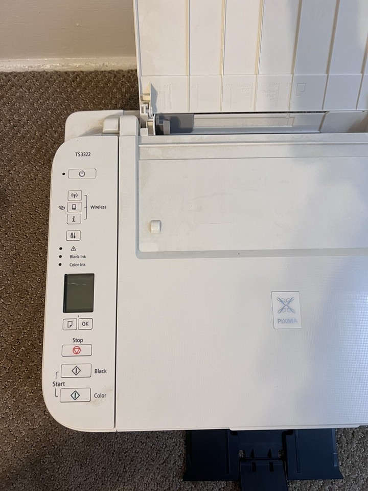 Canon PIXMA TS3722 Wireless All In One Printer Print Scan Copy Home Canon pixma ts3722 wireless all in one printer print scan copy home