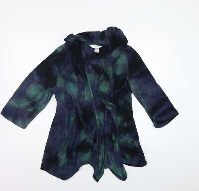 Cj Banks Damen grün V-Ausschnitt Polyestermischung Cardigan Größe 10