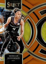 2024 Panini Select WNBA - Premier Level Moriah Jefferson #121 Orange Prizm /125