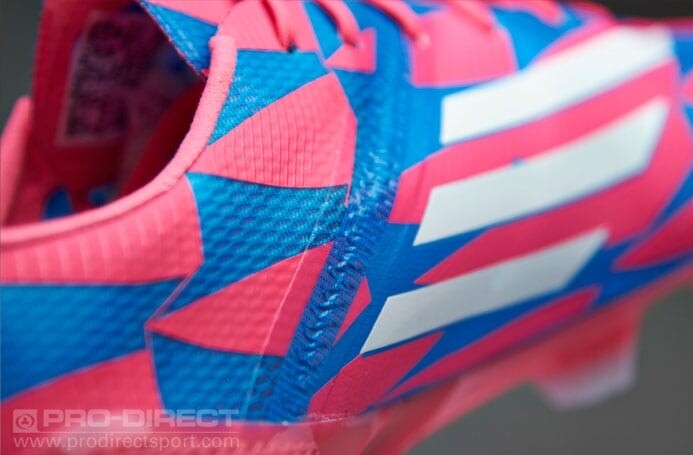 adidas f50 pink and blue