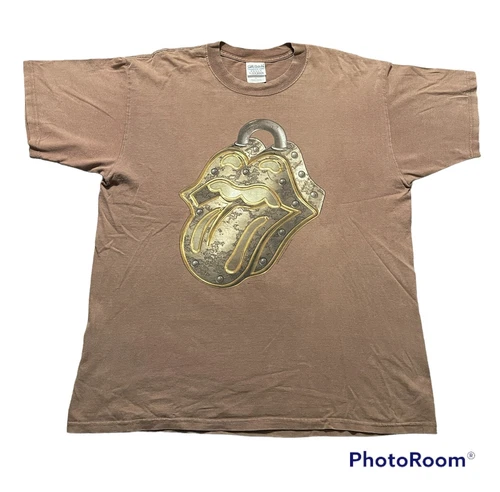 Rolling Stones Tour No Security North American 1990s vintage concert t-shirt, vintage, size XL, single stitch, B+ condition