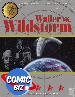 WALLER VS WILDSTORM #4 (2023) 1ST PRINTING FORNES MAIN COVER DC COMICS