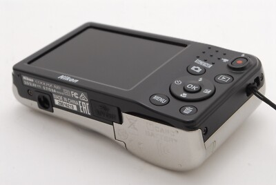 Nikon COOLPIX A10 Silver 16.4MP Compact Digital Camera | eBay