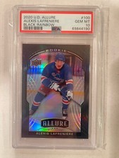 ALEXIS LAFRENIERE 2020 Upper Deck Allure 100 Black Rainbow RC Rookie PSA 10