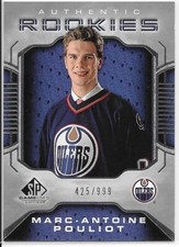 2006-07 SP Game Used MARC-ANTOINE POULIOT rookie card #116