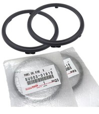 Toyota 13-16 Scion Frs 86 Gt86 Brz Rc Black Ac Ac Vent Rings Trim Genuine Oem