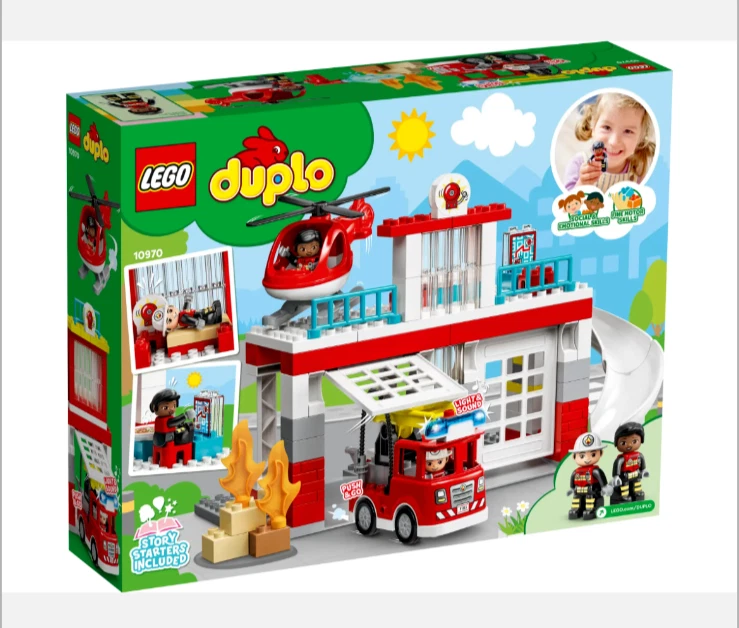 Lego duplo 10970 Fire Station & Helicopter NIB - Image 2 of 4
