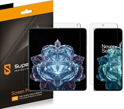 2X Supershieldz Clear Full Cover Screen Protector for OnePlus Open