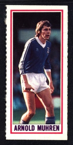 Topps Footballers Blue Back (1980-81) Arnold Muhren Ipswich Town No. 40