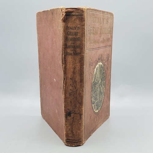 Italy’s Great Horror Earthquake & Tidal Wave Eruption 1909 Antique Disaster Book - Picture 3 of 24