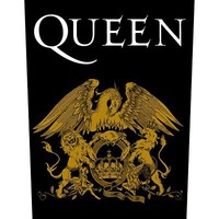 Queen - Crest Backpatch RüCkenaufnäHer - Official Merch
