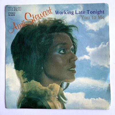 Amii Stewart Working Late Tonight / You To Me 1983 45 Runden Neu 
