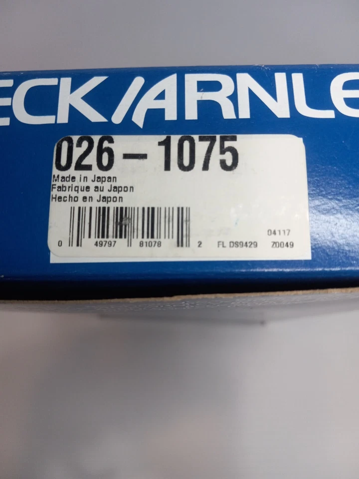 Correa de distribución del motor BECK/ARNLEY 026-1075 nueva en caja ENVÍO RÁPIDO GRATUITO Foto 3 de 4